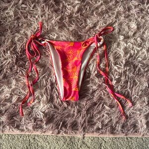 SHEIN Pink and Orange Bikini Bottom